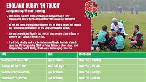 rfu safeguarding courses.